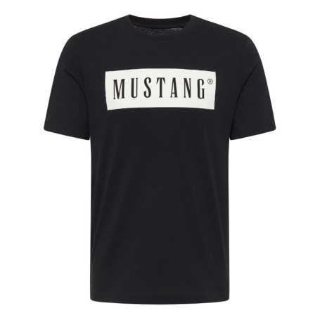 T-shirt manches courtes Austin en coton noir...
