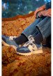 Thumbnail Jean Skater Carpenter en coton mélangé bleu uni avec une coupe droite - Image 4