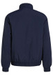Thumbnail Blouson marine uni à coupe droite, col montant zippé et logo brodé - Image 2