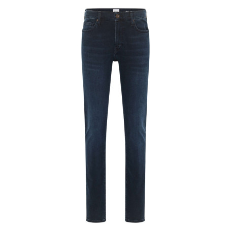 Jean Frisco skinny en coton bleu indigo délavé...