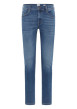 Thumbnail Jean bleu stone délavé avec une coupe slim et une taille basse