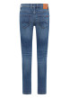 Thumbnail Jean bleu stone délavé avec une coupe slim et une taille basse - Image 2