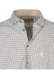 Thumbnail Chemise en coton écrue à imprimé tartan avec un col américain - Image 3