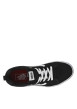 Thumbnail Sneakers noires et blanches à talon plat avec lacets plats et logo - Image 4