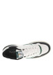 Thumbnail Sneakers blanches et vertes à semelle plate avec lacets plats et logos embossés - Image 4