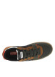 Thumbnail Sneakers multicolores à semelle plate avec empiècements camel et lacets verts - Image 4