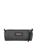 Thumbnail Trousse anthracite unie avec zip et étiquette de la marque à l'avant