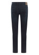 Thumbnail Jean en coton mélangé bleu indigo délavé à coupe slim et à taille basse - Image 2