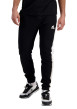 Thumbnail Jogging en coton noir uni avec une coupe slim et bandes blanches