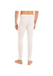 Thumbnail Pantalon de pyjama blanc uni à coupe slim et ourlets élastiqués - Image 4