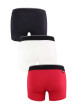 Thumbnail Lot de 3 boxers classiques en coton tricolore avec le nom de la marque - Image 2