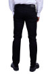 Thumbnail Jean noir uni avec une coupe modern-fit une taille mi-haute et le logo brodé - Image 2