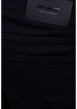 Thumbnail Jean noir uni avec une coupe modern-fit une taille mi-haute et le logo brodé - Image 4