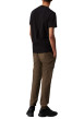 Thumbnail Cargo en coton kaki uni avec une coupe droite et plusieurs poches - Image 2