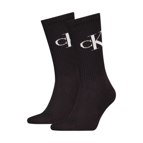 Lot de 2 paires de chaussettes hautes en coton...