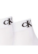 Thumbnail Lot de 2 paires de chaussettes hautes en coton mélangé blanches à coupe haute - Image 3