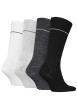 Thumbnail Lot de 4 paires de chaussettes hautes noires monogrammes avec une coupe haute - Image 2