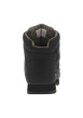 Thumbnail Bottines en cuir noires avec un talon plat et des lacets ronds - Image 12