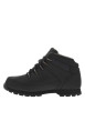 Thumbnail Bottines en cuir noires avec un talon plat et des lacets ronds - Image 8