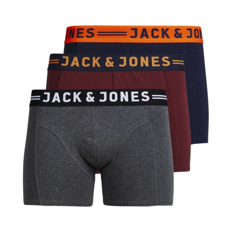 Lot de 3 Boxers classique en coton multicolores...