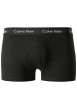 Thumbnail Lot de 3 Boxers courts en coton multicolores unies coupe fermée - Image 2