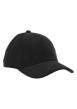 Thumbnail Casquette noire en velours côtelé avec logo en métal et boucle métallique - Image 3