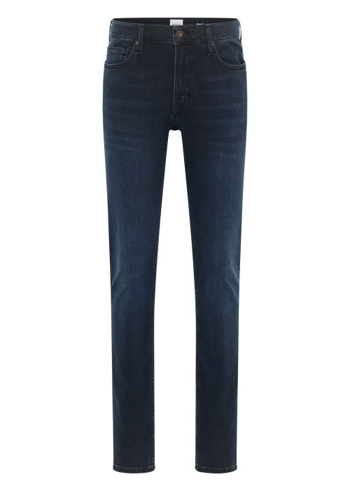 Jean Frisco skinny en coton indigo avec deux poches avant L34