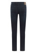 Thumbnail Jean Oregon en coton mélangé indigo avec une coupe slim et patch - Image 2