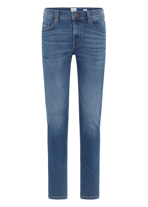 Jean Oregon stone à coupe slim avec patch d'authentification de la marque