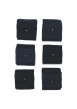 Thumbnail Coffret en métal avec 6 paires de chaussettes hautes bleues marine unies