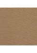Thumbnail Pull en coton beige uni droit à col rond et à manches longues avec bord-côte - Image 4