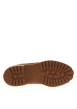 Thumbnail Bottines marron à talon plat et à lacets ronds bicolores avec col marine - Image 5