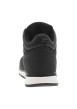 Thumbnail Bottines noires à talon plat avec semelle noire et blanche, logos et lacets gris - Image 6