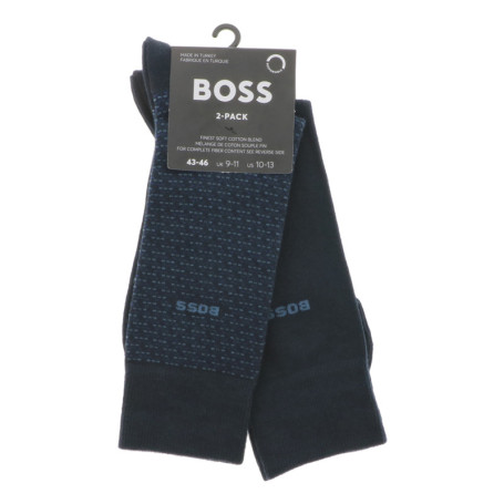 Lot de 2 paires de chaussettes hautes nuit...
