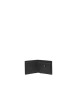 Thumbnail Portefeuille en cuir de chèvre gris foncé avec logos embossés - Image 3