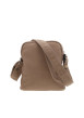 Thumbnail Sacoche beige unie avec poche plaquée et poche principale zippée - Image 3