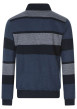 Thumbnail Sweat bicolore avec un col montant et zippé et des rayures larges - Image 2