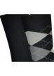 Thumbnail Lot de 2 paires de chaussettes hautes en coton noir - Image 2