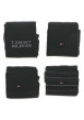 Thumbnail Lot de 4 paires de chaussettes hautes noires unies avec logo de la marque - Image 2