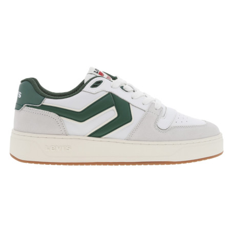 Sneakers multisport blanches et vertes à...