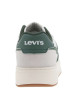 Thumbnail Sneakers multisport blanches et vertes à semelle blanche, lacets plats et logo - Image 6