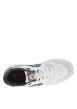 Thumbnail Sneakers multisport blanches et vertes à semelle blanche, lacets plats et logo - Image 4