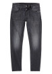 Thumbnail Jean en coton anthracite délavé avec une coupe slim et un style 5 poches