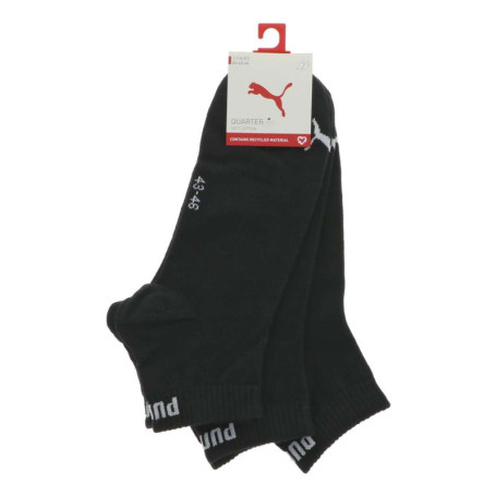 Lot de 3 paires de chaussettes basses noires...