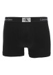 Thumbnail Lot de 3 boxers en coton blancs, gris et noirs avec logo blanc et coupe ajustée - Image 6