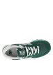 Thumbnail Sneakers multisport vertes et grises à talon plat et à lacets plats blancs - Image 4