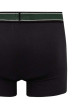 Thumbnail Lot de 2 Boxers Boxer Classiques en coton noirs unis avec tailles élastiquées - Image 3