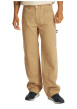 Thumbnail Pantalon sable uni en coton avec une coupe droite et plusieurs poches - Image 2