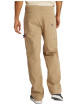 Thumbnail Pantalon sable uni en coton avec une coupe droite et plusieurs poches - Image 3
