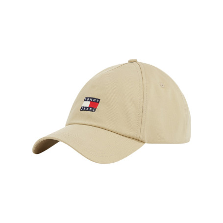 Casquette beige unie avec le logo iconique et...